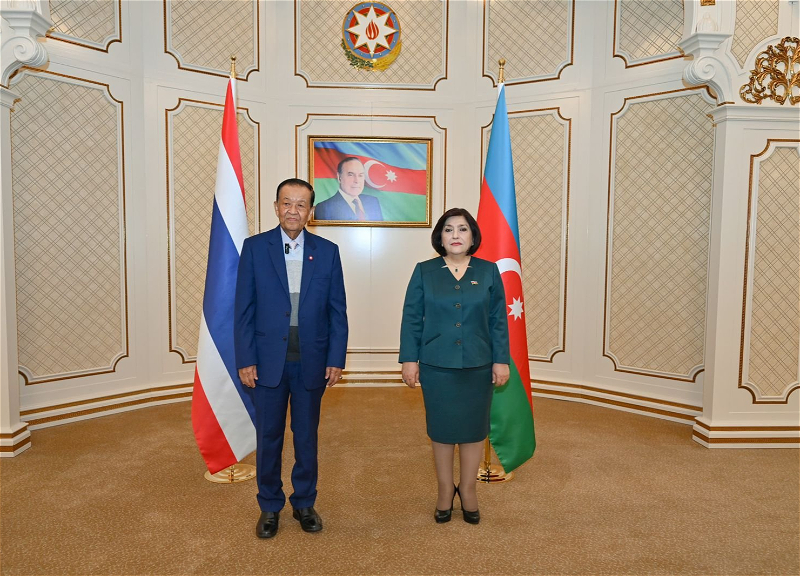 Сахиба Гафарова провела обсуждения с президентом Национальной ассамблеи Таиланда - ФОТО