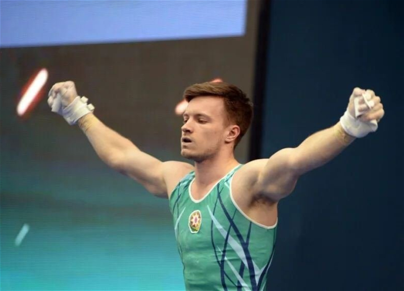 Азербайджанский гимнаст Никита Симонов завоевал золотую медаль на Кубке мира в Германии