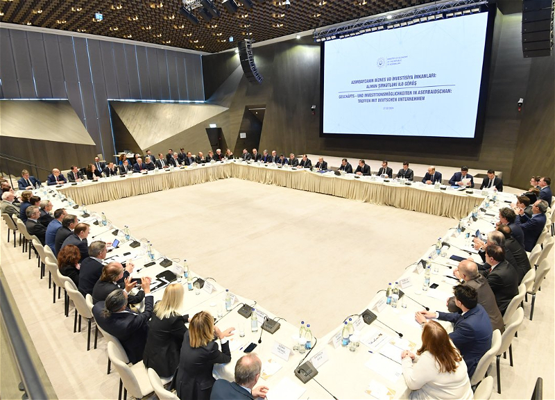 Бизнес-делегация из Германии находится с деловым визитом в Азербайджане - ФОТО