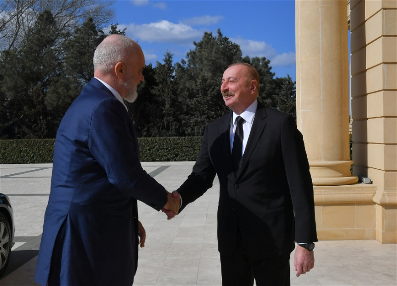 Состоялась встреча Ильхама Алиева с премьер-министром Албании один на один - ФОТО