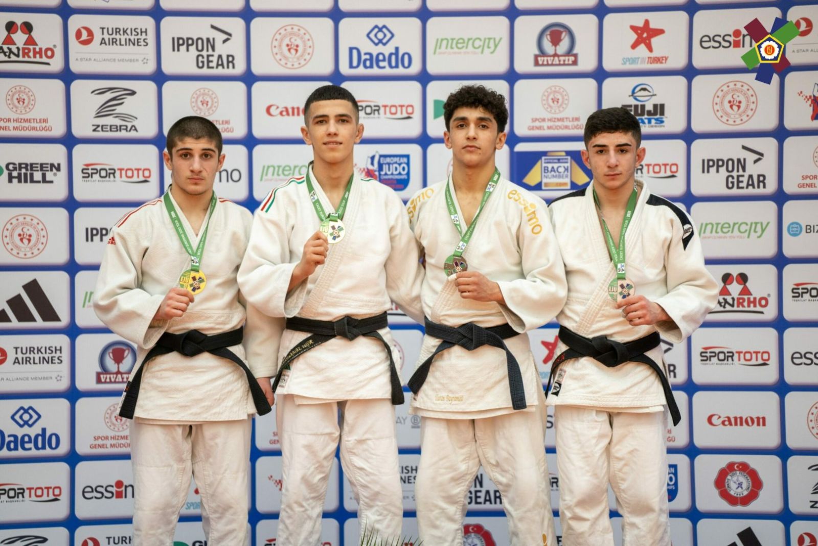 Азербайджанские дзюдоисты завоевали 12 медалей в первый день Кубка Европы в Турции - ФОТО