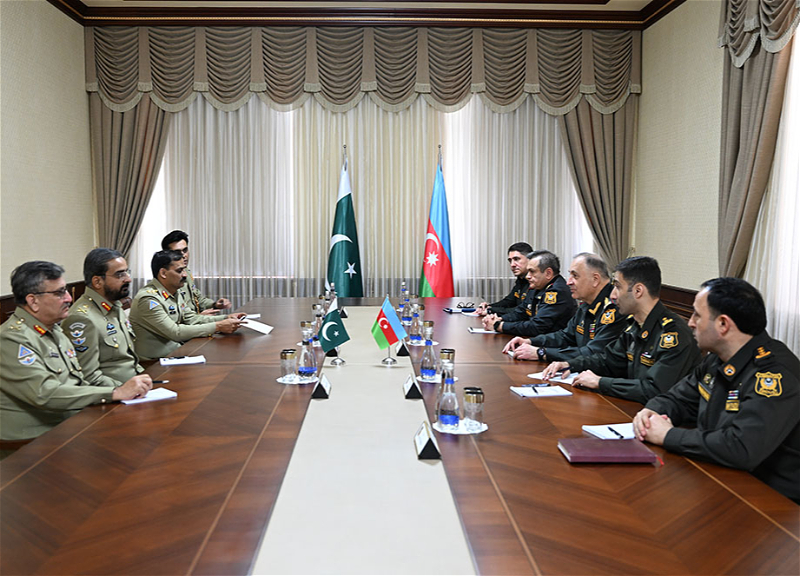 Обсуждены вопросы военного сотрудничества между Азербайджаном и Пакистаном - ФОТО