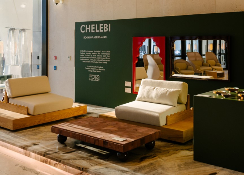 CHELEBI представил уникальную коллекцию на Design Doha Biennale - ФОТО