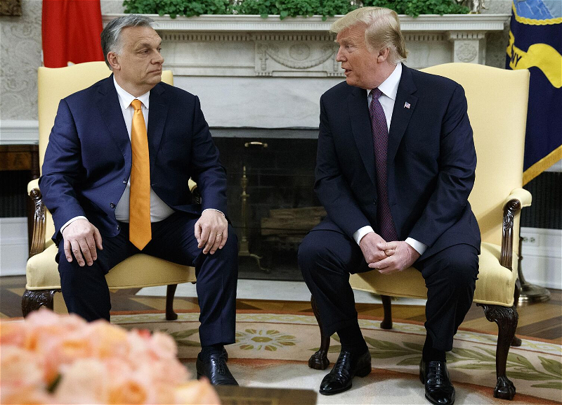 Орбан попросил Трампа сделать Америку вновь великой