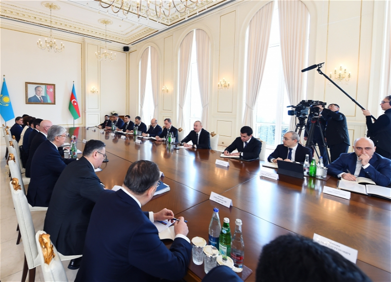 Президент Азербайджана: Мы радуемся успехам Казахстана