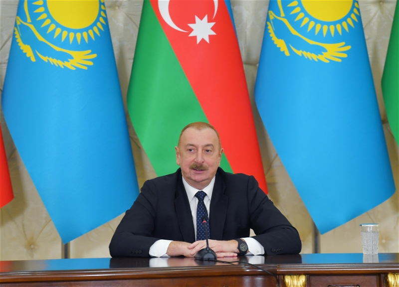 Ильхам Алиев проинформировал казахстанского коллегу о переговорном процессе между Азербайджаном и Арменией