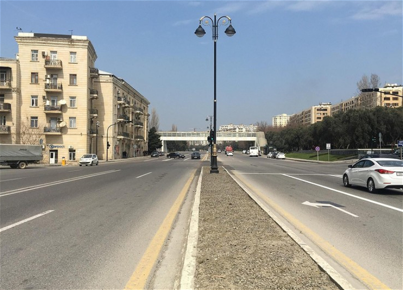 Вниманию водителей: Из-за ремонта ограничивается движение на одном из главных проспектов Баку