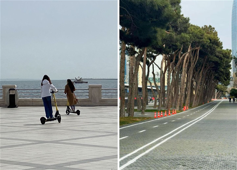 Спасут ли велодорожки на Бакинском бульваре жителей Баку от безобразия со скутерами?