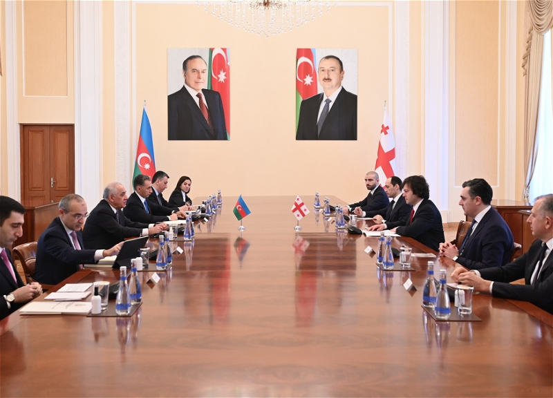 В Баку состоялась встреча премьер-министров Азербайджана и Грузии - ФОТО