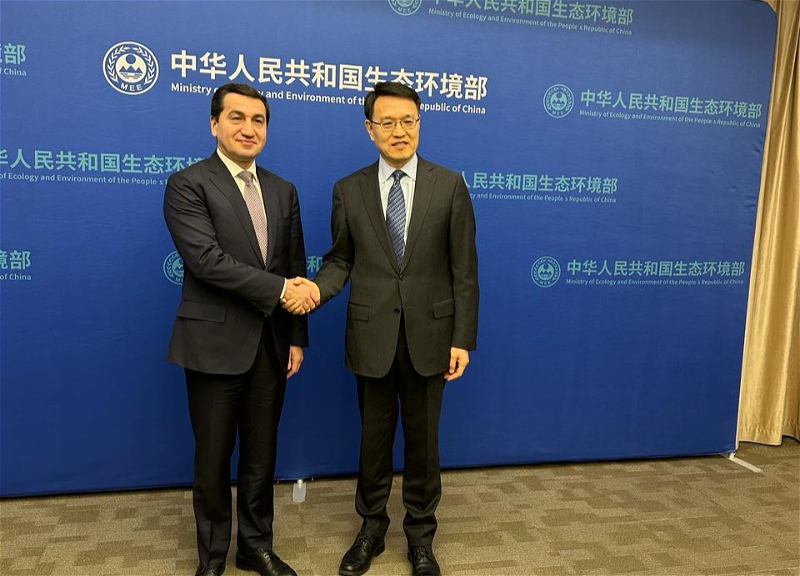 Помощник Президента Азербайджана и замминистра экологии Китая обсудили повестку СОР29