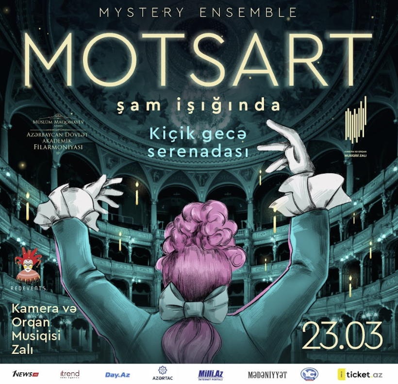«Моцарт при свечах»: В Баку пройдет волшебный концерт - ФОТО