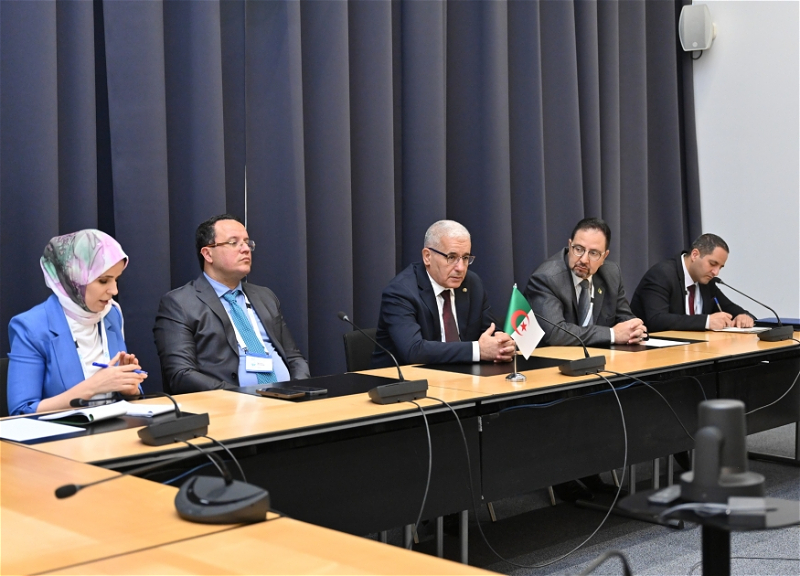 Спикер парламента Алжира: Мы заинтересованы в развитии межпарламентских связей с Азербайджаном - ФОТО