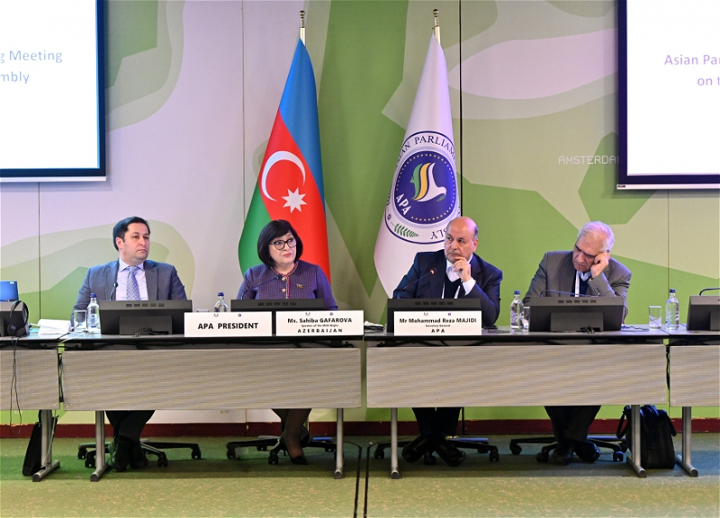 Первое координационное заседание АПА в рамках Межпарламентского союза под председательством Азербайджана - ФОТО