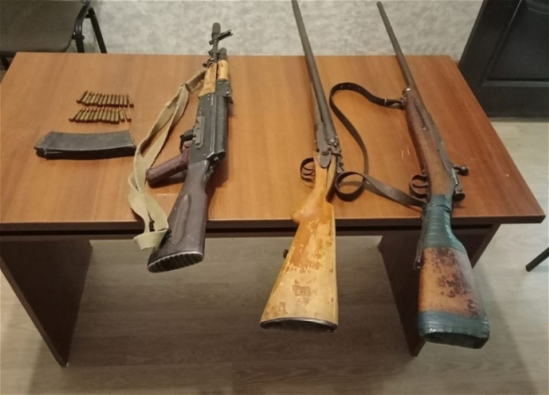 В Ханкенди обнаружена очередная партия оружия и боеприпасов
