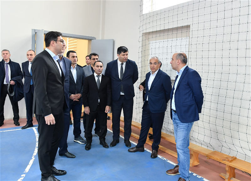 Министры встретились с азербайджанскими борцами, показавшими высокие результаты на чемпионате Европы - ФОТО