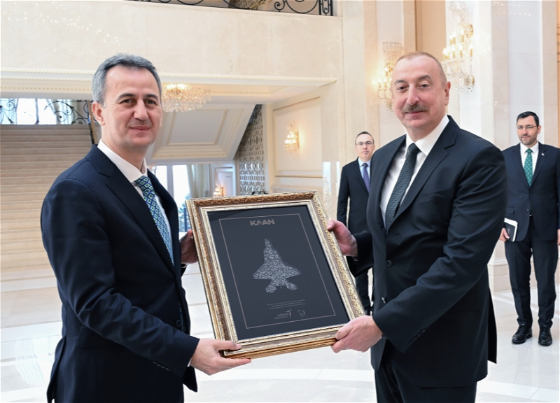 Президент Ильхам Алиев принял делегацию во главе с председателем комитета Администрации Президента Турции - ФОТО