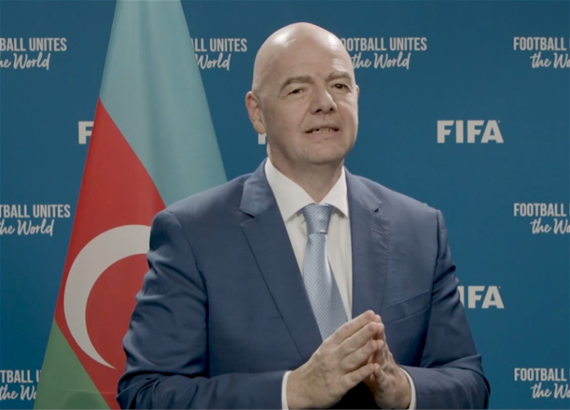 Президент ФИФА - Ровнагу Абдуллаеву: Спасибо за ту великолепную работу, которую вы проделали за 16 лет - ВИДЕО