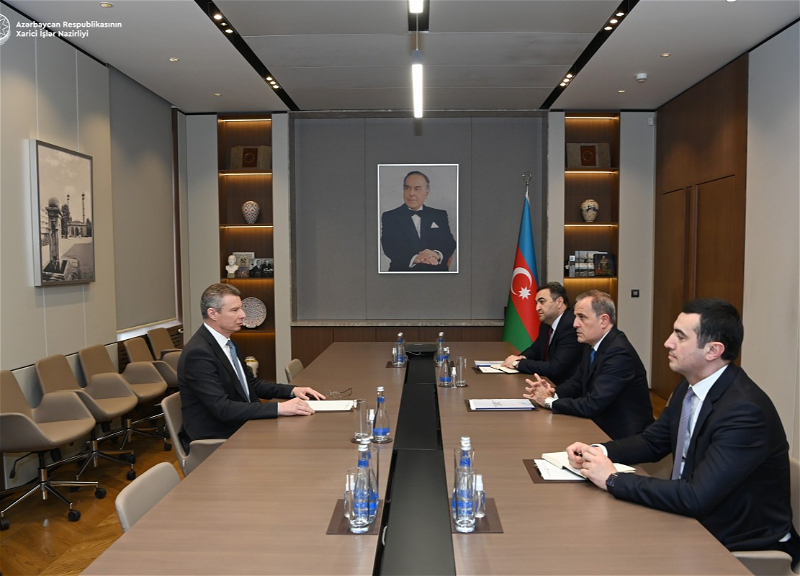 Глава МИД Азербайджана принял посла Украины по случаю завершения его дипмиссии