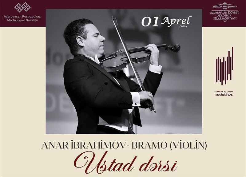 В Баку прошел мастер-класс известного азербайджанского скрипача, проживающего в Германии Анара Брамо – ФОТО