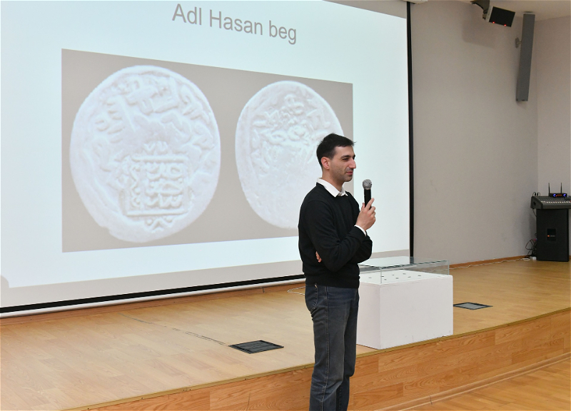 В Музее искусств прошла лекция, посвященная старинным монетам Азербайджана – ФОТО