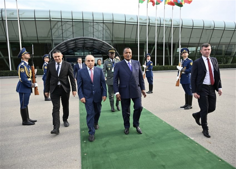 Завершился официальный визит Президента Республики Конго в Азербайджан - ФОТО
