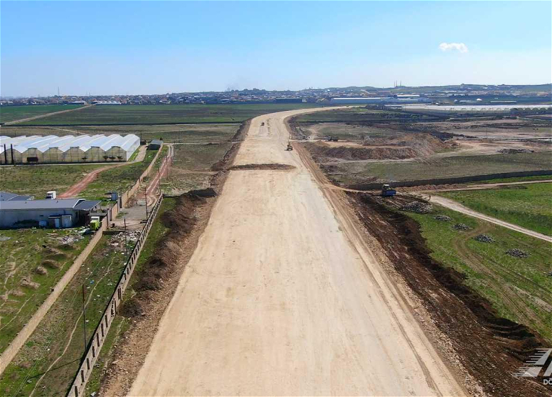 Началось строительство дороги, которая соединит Баку с отдаленными поселками - ФОТО – ВИДЕО