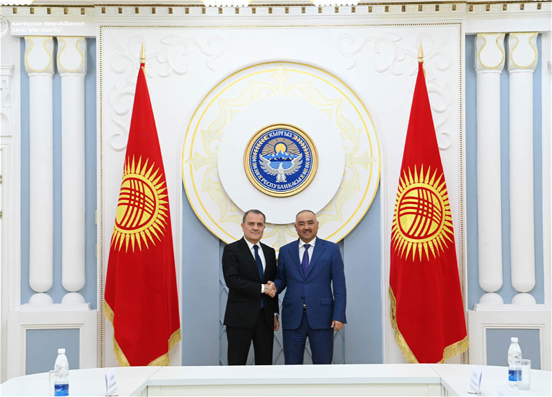 Глава МИД Азербайджана и спикер Кыргызстана провели встречу