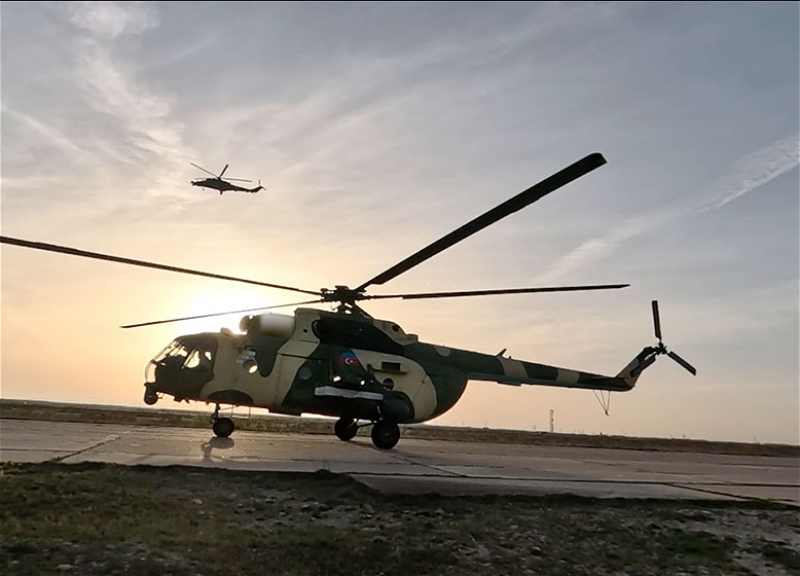 Летчики ВВС Азербайджана выполнили учебно-тренировочные полеты - ВИДЕО