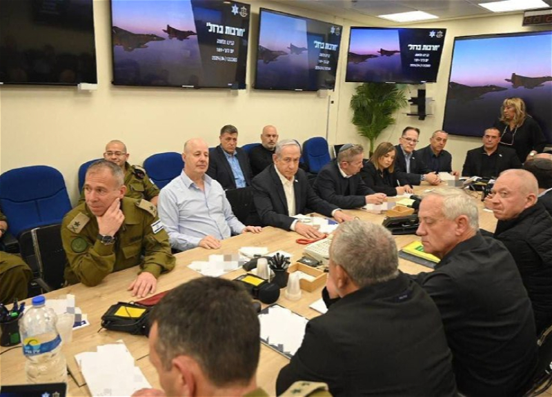 Нетаньяху проводит заседание кабинета военных действий