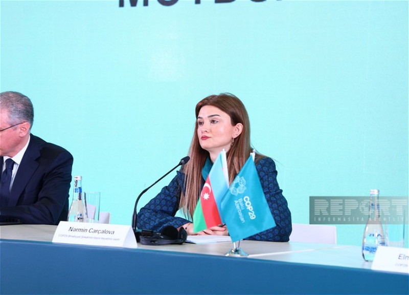 Нармин Джарчалова: «COP29 станет самым большим мероприятием, которое проведет Азербайджан»
