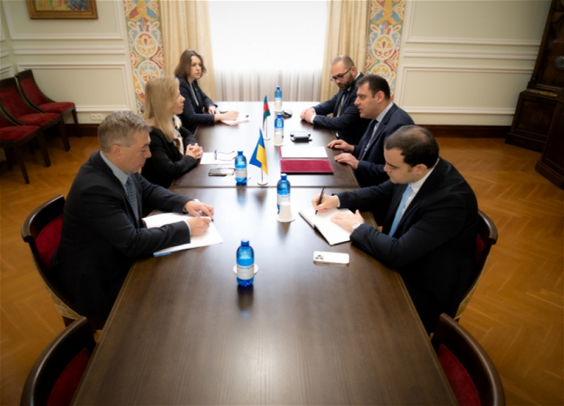 Обсуждены вопросы двустороннего сотрудничества между Азербайджаном и Украиной - ФОТО