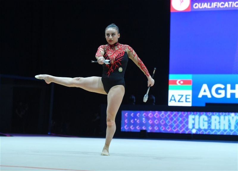 Азербайджанская гимнастка вышла в финал Кубка мира в Баку - ФОТО