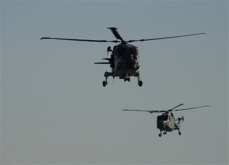 Два военных вертолета потерпели крушение в Японии