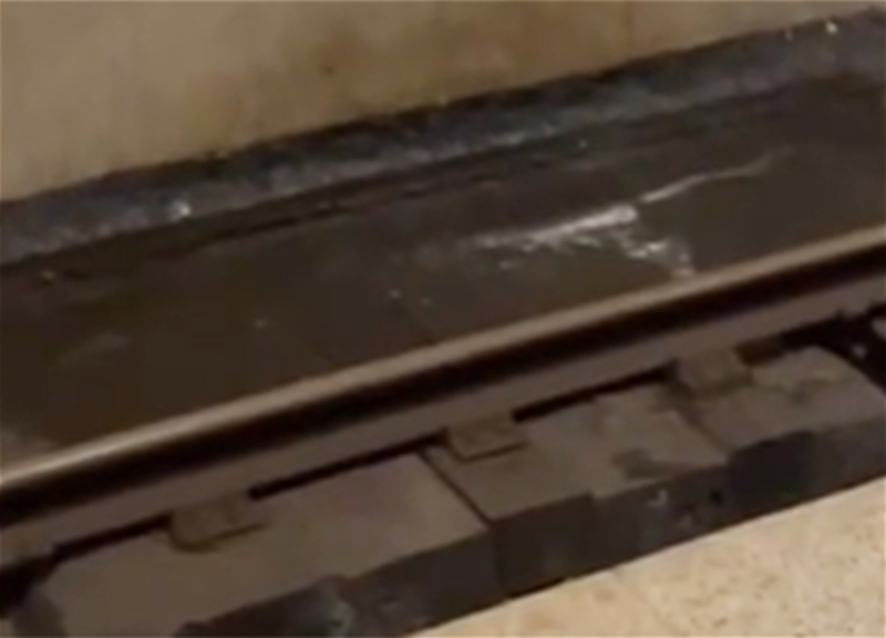 Почему с потолка на станции метро «Həzi Aslanov» текла вода? Официальная реакция – ВИДЕО