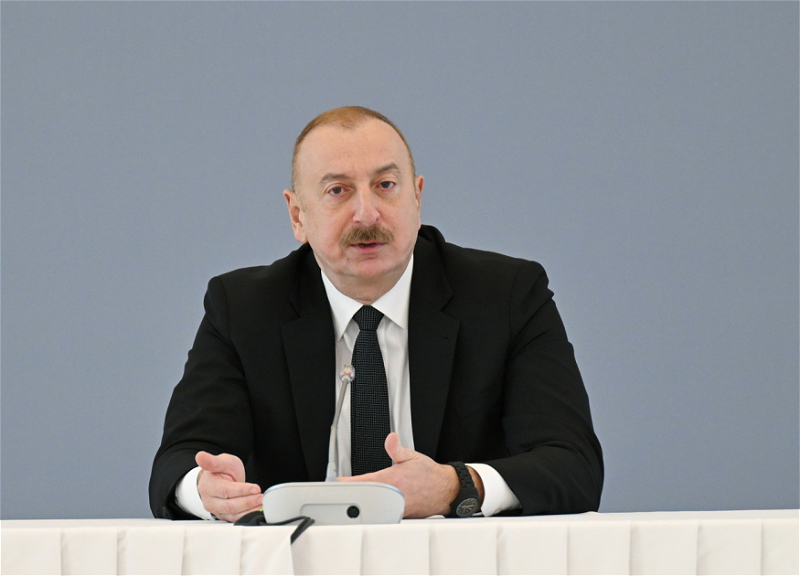 Президент Ильхам Алиев: Доходы от нефти и газа были использованы для решения проблем с безработицей и бедностью