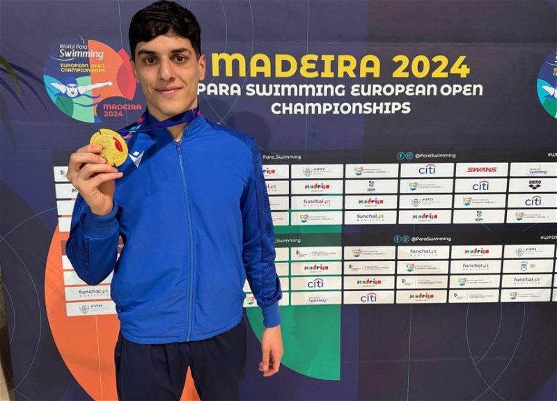 Азербайджанский пловец стал чемпионом Евро