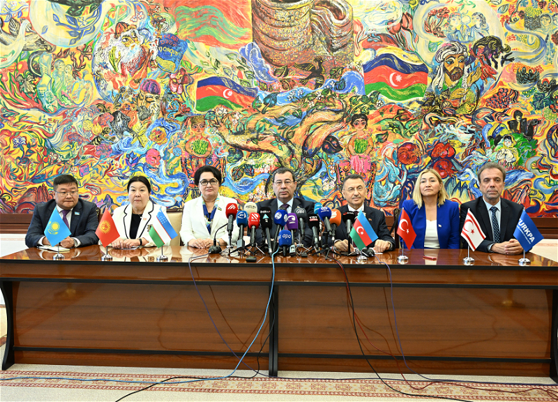 Состоялась пресс-конференция по итогам заседания председателей комитетов парламентов тюркских государств