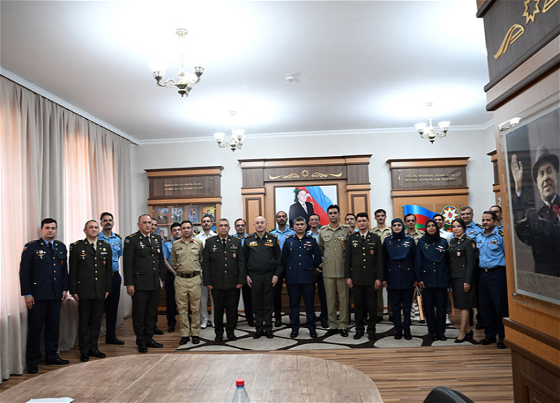 Представители Пакистана в сфере военного образования проинформированы о реформах в Азербайджанской армии - ФОТО