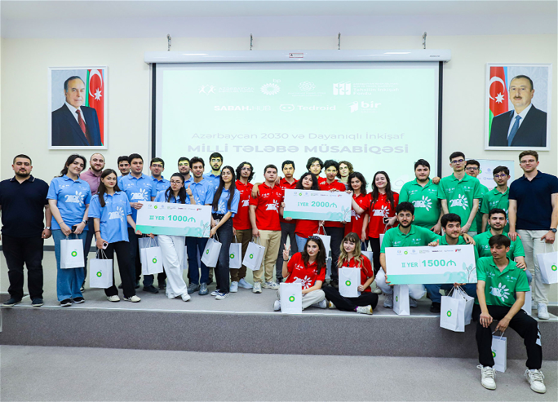 Состоялся национальный студенческий конкурс «Азербайджан 2030 и устойчивое развитие» - ФОТО