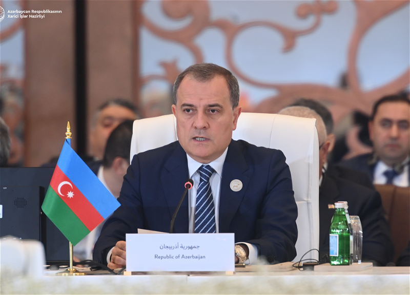 Джейхун Байрамов: Баку верит в справедливое и устойчивое урегулирование ближневосточного конфликта на основе формулы «двух государств»