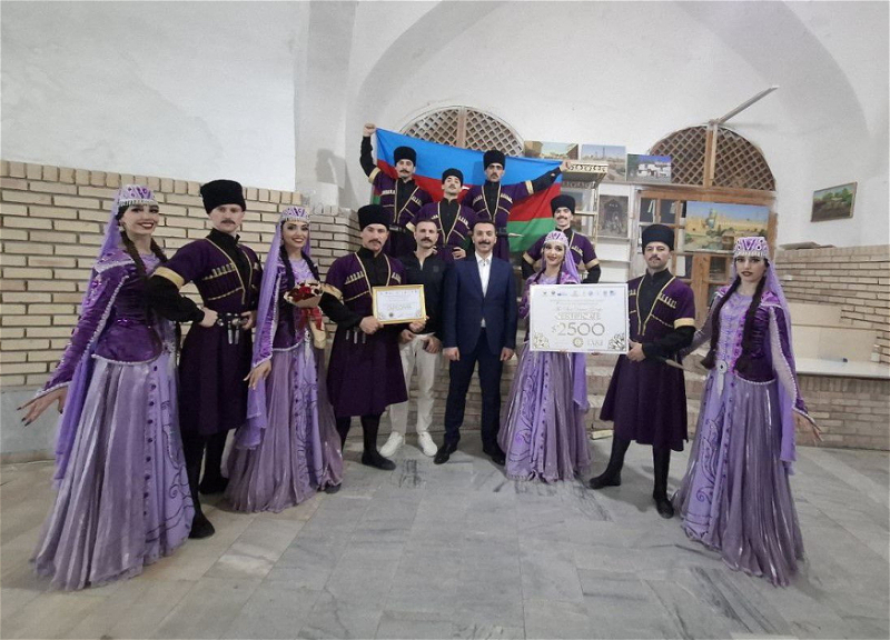 Азербайджанский госансамбль танца занял первое место на Международном фестивале «Лазги»