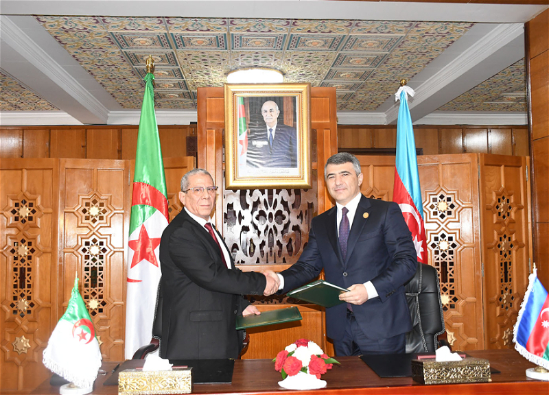 Между Верховными судами Азербайджана и Алжира подписан Меморандум о взаимопонимании