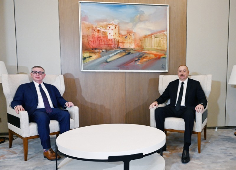 Ильхам Алиев принял помощника генерального секретаря ООН по делам органов обеспечения законности и безопасности