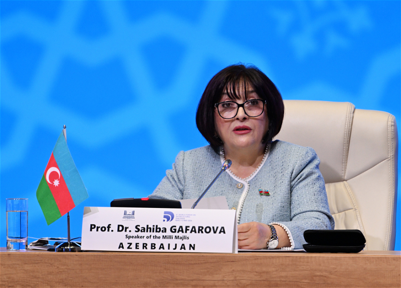 Сахиба Гафарова: Межпарламентские связи играют важную роль в межкультурном диалоге