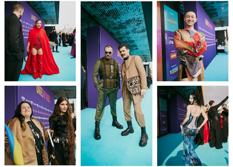 Открытие «Евровидения 2024»: Участники конкурса на бирюзовой ковровой дорожке – ФОТО – ВИДЕО