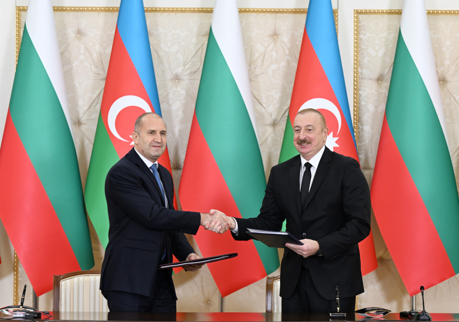 Подписаны азербайджано-болгарские документы - ФОТО