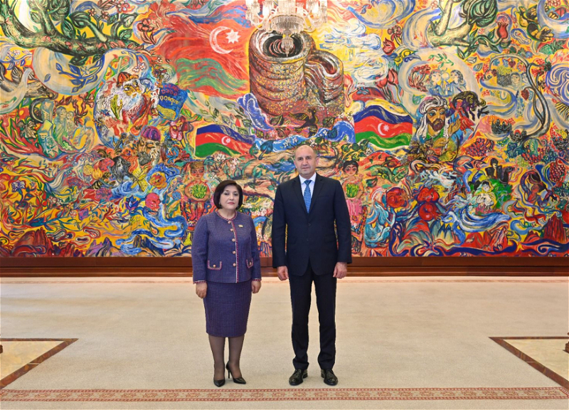 Спикер Милли Меджлиса встретилась с Президентом Болгарии - ФОТО