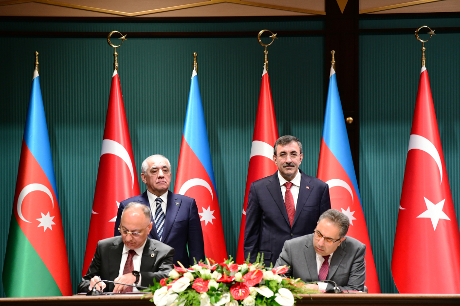 В Анкаре состоялось заседание Совместной межправкомиссии по экономическому сотрудничеству между Азербайджаном и Турцией - ФОТО