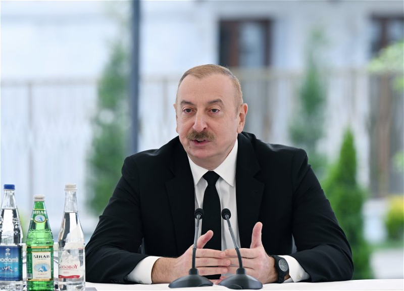 Президент: Уверен, что отныне на азербайджанских землях всегда будет мир