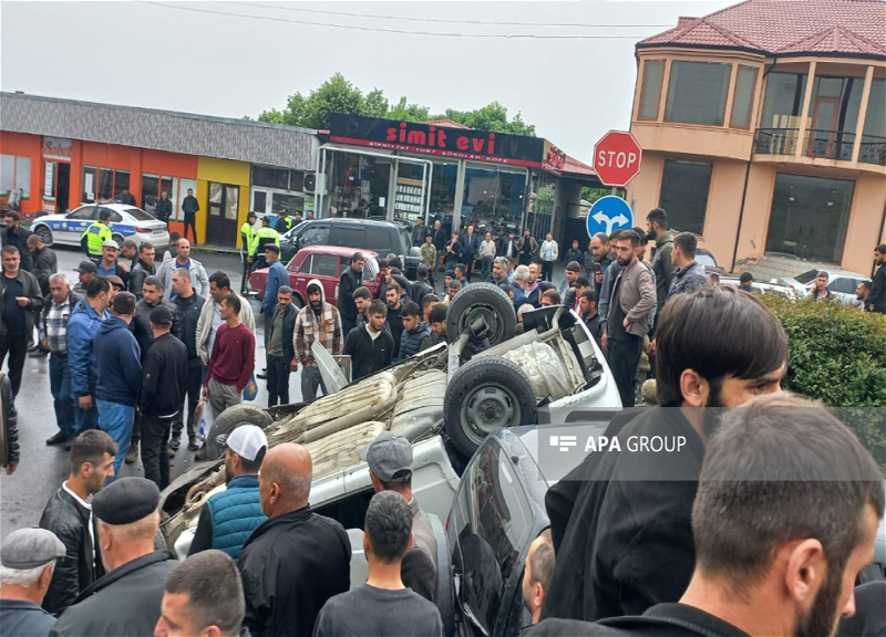 В ДТП на северо-западе Азербайджана погибли 2 человека, есть пострадавший - ФОТО - ОБНОВЛЕНО